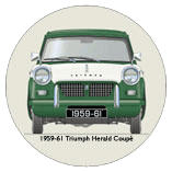 Triumph Herald Coupe 1959-61 Coaster 4